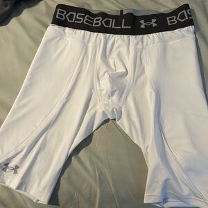NWT Under Armour Baseball sliding shorts